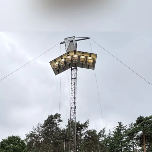 De schutsboom met de wip